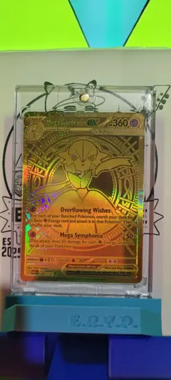 **RARE** Pokemon Mega Gardevoir ex 187/132 Mega Evolution Gold **RARE** - Image 2