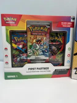 Pokemon TCG Ascended Heroes Ex Box Feraligatr And First Partner Box New Sealed - Image 3