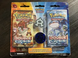 Pokemon Double Crisis Pin Blister Pack Team Aqua - Image 1