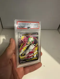 2025 Pokemon Mega Gardevoir EX Me01 Ultra Rare Holo 159/132 PSA 10 - Image 2