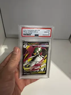 2025 Pokemon Mega Gardevoir EX Me01 Ultra Rare Holo 159/132 PSA 10 - Image 4