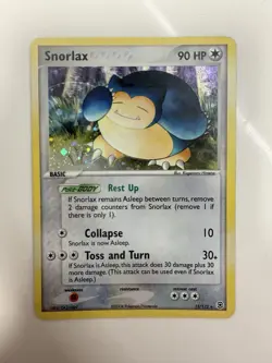 Pokemon TCG Snorlax #15/112 Fire Red & Leaf Green Holo - Image 1