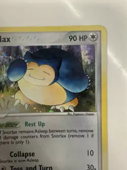 Pokemon TCG Snorlax #15/112 Fire Red & Leaf Green Holo - Image 3