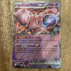 Pokemon TCG Team Rockets Mewtwo Ex Black Star Promo 216 NM - Image 1