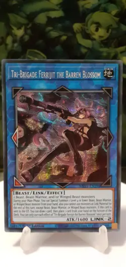 Tri-Brigade Ferrijit the Barren Blossom SECRET RARE 1st Ed VLP MP21-EN196 - Image 1