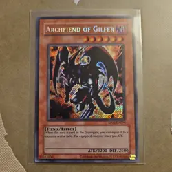 Archfiend of Gilfer RP02-EN094 Retro Pack 2 Unlimited Secret Rare - Image 1