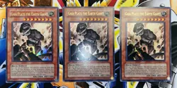 Yu-Gi-Oh TCG 3x Gaia Plate the Earth Giant Ultra Rare ANPR-EN094 (MP-LP) - Image 1