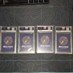 2025 One Piece Card Game Vol.1 & Vol.2 Foil PSA10 Squential Set! - Image 2