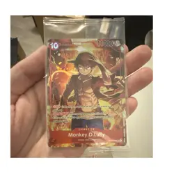One Piece CCG Monkey D. Luffy Super Rare Promo Foil ST10-006 - Image 1