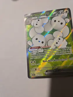 Maushold EX Paradox Rift Holo Ultra Rare Pokemon TCG Card 233/182 - Image 2