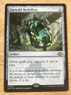 Emerald Medallion Modern Horizons 3 - Magic MTG NM - Image 1