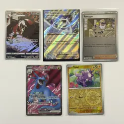 Pokemon Card Lot (5 Cards) - Vintage Modern Hyper Ultra Rare IR SIR AR Holo SAR - Image 1