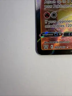 Victini VMAX 022/163SWSH05: Battle Styles Holo Card Near Mint Condition - Image 5