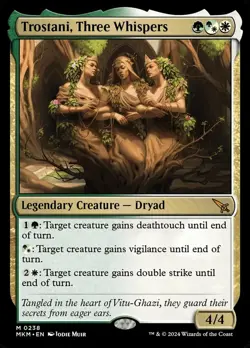MTG - Trostani, Three Whispers - Ravnica: Murders at Karlov Manor - X1 - (LP) - - Image 1