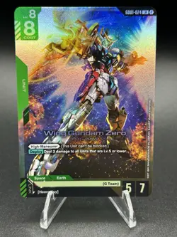 Gundam Card Game - Wing Gundam Zero (GD01-024) - Newtype Rising GD01 - Image 1