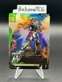 Gundam Card Game - Wing Gundam Zero (GD01-024) - Newtype Rising GD01 - Image 2