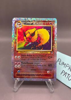 Flareon 10/110 Legendary Collection 2002 Reverse Holo Vintage Pokemon Card - Image 1