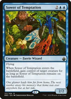 MTG - Sower of Temptation - Battlebond - X1 - (LP) - - Image 1