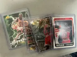 Lot of (4) High End Michael Jordan Cards - Image 1