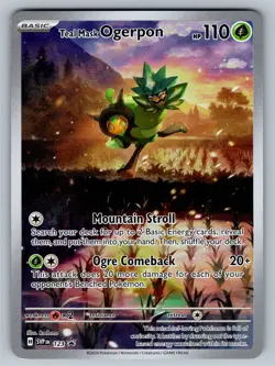 Teal Mask Ogerpon Promo SV: Scarlet & Violet Promo Cards 123 NM - Image 1