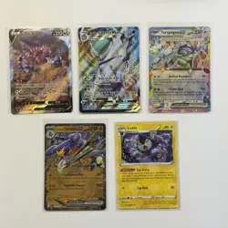 Pokemon Card Lot (5 Cards) - Vintage Modern Hyper Ultra Rare IR SIR AR Holo SAR - Image 1