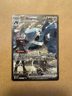 Pokemon Steven's Metagross EX 289/217 Ascended Heroes Card NM - Image 1