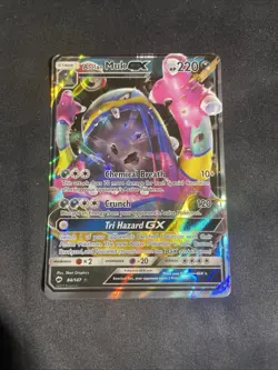 Alolan Muk GX 84/147 Burning Shadows- NM Ultra Rare Pokemon Card - Image 1