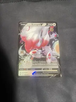 Pokemon Lost Origin Hisuian Zoroark V Ultra Rare Card 146/196 NM - Image 1