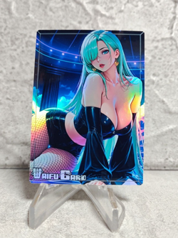 Elizabeth Trading Card Waifu Goddess Story Anime Girl holo Karte Manga Full Art - Image 1