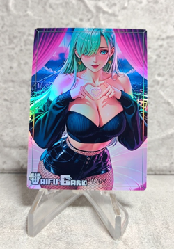 Elizabeth Trading Card Waifu Goddess Story Anime Girl holo Karte Manga Full Art - Image 1