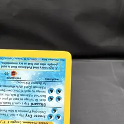 Pokemon TCG Articuno 2/62 Unlimited Fossil Holo Foil Card Near Mint Condition - Image 5