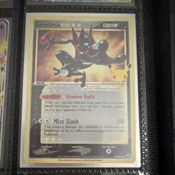 Pokemon Greninja Star SWSH144 Promo Holo 130HP Mist Slash English Card - Image 1