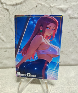 Jessie Trading Card Waifu Goddess Story Anime Girl holo Karte Manga Full Art - Image 1