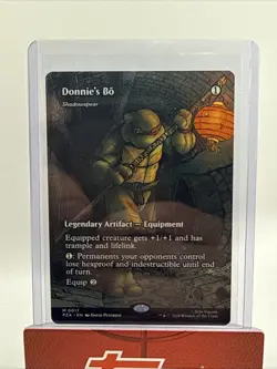 Donnie's Bo - Shadowspear (Borderless) MTG Teenage Mutant Ninja Turtles M0017 - Image 1