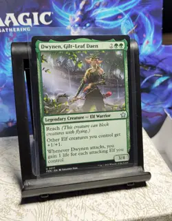 MTG Foundations Dwynen, Gilt-Leaf Daen 217, NM, Regular, Pack Fresh, Ships Quick - Image 1