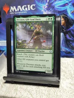 MTG Foundations Dwynen, Gilt-Leaf Daen 217, NM, Regular, Pack Fresh, Ships Quick - Image 2