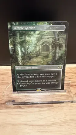 Temple Garden (Borderless) Lorwyn Eclipsed Regular - Image 1