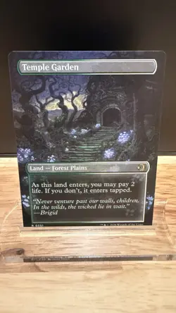 Temple Garden (Borderless) Lorwyn Eclipsed Regular - Image 2