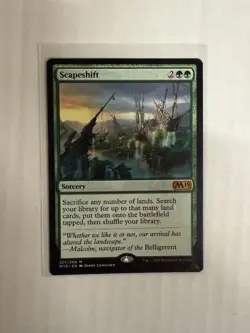 Scapeshift NM MTG! Core Set 19 - Image 1