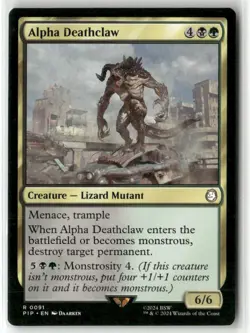 Alpha Deathclaw Regular R Universes Beyond: Fallout 91 NM - Image 1