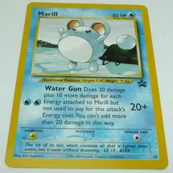 Lot of 5 Pokemon Promo Cards - Marill - Neo Genesis TCG Expansion #183 Water Gun - Image 2