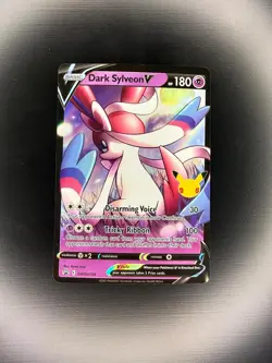 Dark Sylveon V SWSH134 Holo Promo Sword & Shield Promo Pokemon Near Mint - Image 1