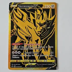 Pokemon TCG Zacian V SWSH076 & Zamazenta V SWSH077 Holo Promo Lot (2) - Image 1