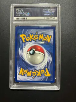 1999 POKEMON FOSSIL 1ST ED #12 MOLTRES-HOLO PSA 8 - Image 2