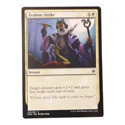 Zealous Strike Conspiracy: Take the Crown White Magic the Gathering MTG LP - Image 1