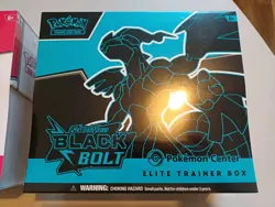 Pokemon Center Black Bolt & White Flare Elite Trainer Box ETB Set New & Sealed - Image 3