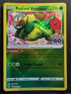 Radiant Venusaur - 004/078 Pokemon GO (Pokemon) - Image 1
