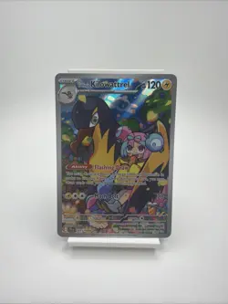 Pokemon TCG Iono's Kilowattrel Card Journey Together IR 163/159 - Image 1