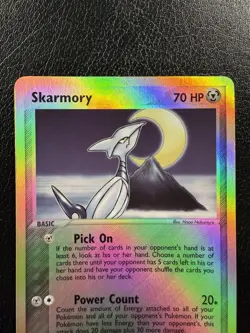 Skarmory 21/97 Ex Dragon Rare Reverse Holo Pokemon TCG LP - Image 2