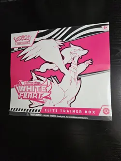 Pokemon TCG Scarlet & Violet White Flare Elite Trainer Box Factory Sealed ETB - Image 1